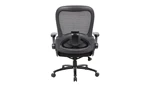 Heavy Duty Flip Arm Mesh Task Chair Back View