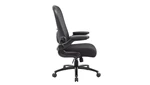 Heavy Duty Flip Arm Mesh Task Chair Right Side View