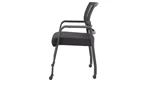 Linear Mesh Guest Chair Left Side View