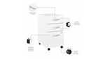 Mobile File Cabinet Details