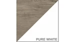 Shiplap Gray / Pure White