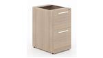 Desk also includes Under Desk File File Pedestal in matching color