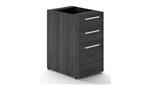 Desk also includes Under Desk File File Pedestal in matching color