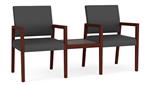 Dillon Graphite Upholstery/Mahogany Frame/Graphite Twill Laminate