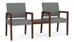 Open House Asteroid Upholstery/Walnut Frame/Graphite Twill Laminate