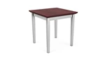 Silver Frame / Mahogany Top