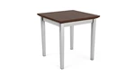 Silver Frame / Riftwood Walnut Top