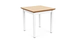White Frame / Natural Maple Top