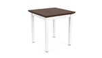 White Frame / Riftwood Walnut Top