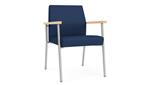 Ocean Dillon Polyurethane / Silver Finish / Natural Maple Armrests