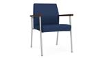 Ocean Dillon Polyurethane / Silver Finish / Riftwood Walnut Armrests