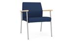 Ocean Dillon Polyurethane / Silver Finish / Natural Maple Armrests