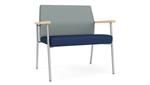 Lucid Dillon Polyurethane / Ocean Dillon Polyurethane / Silver Finish / Natural Arm Cap