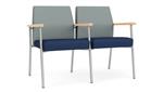 Lucid Dillon Polyurethane / Ocean Dillon Polyurethane / Silver Finish / Natural Arm Cap