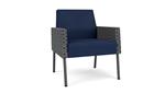 Ink Modena Polyurethane/ Echo Rise Fabric/Charcoal Finish Legs