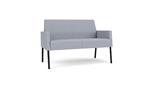 Vapor Reframe Fabric/Black Steel Finish Legs
