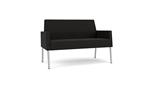 Black Sesame Reframe Fabric/Silver Finish Legs