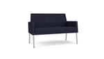 Navy Open House Fabric/Silver Finish Legs