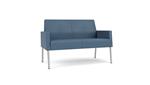 Titan Modena Polyurethane/Silver Finish Legs