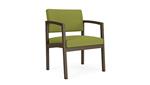 Bronze Frame/ Open House Fabric - Green Apple