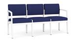 White Frame / Open House Fabric - Cobalt