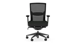 Black Frame - Black Seat - Front View