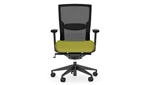 Black Frame - Green Seat - Front View