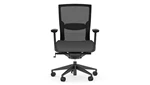 Black Frame - Grey Seat - Front View