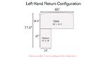 Left Return Illustration