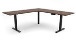 Modern Walnut / Black / Left Return