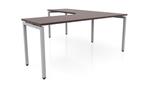 Mahogany / Silver / Left Return