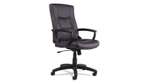 Office Chairs Alera Executive High-Back Swivel/Tilt Bonded-Leather Chair