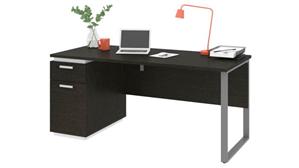 Computer Desks Bestar Office Furniture 66" W Computer Desk