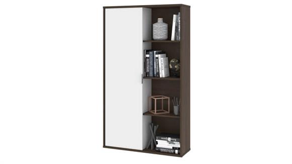 Bookcases Bestar Office Furniture Bookcase with Sliding Door