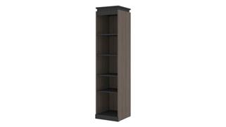 Bookcases Bestar Office Furniture 20" W Narrow Shelving Unit