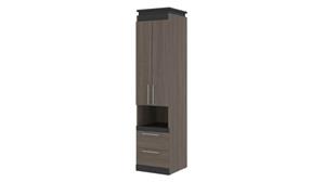 Storage Cabinets Bestar Office Furniture 20" W Storage Cabinet with Pull-Out Shelf