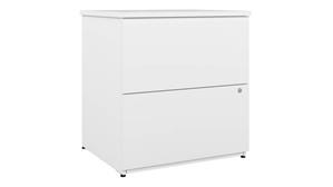 File Cabinets Lateral Bestar Office Furniture 28" W 2 Drawer Lateral File Cabinet