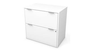 File Cabinets Lateral Bestar Office Furniture 30" W Lateral File Cabinet