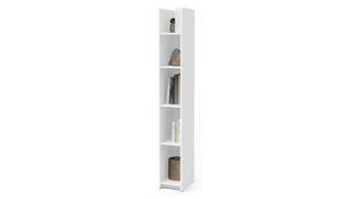 Bookcases Bestar Office Furniture 10in Narrow Shelving Unit