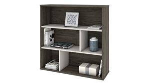 Storage Cabinets Bestar Office Furniture 35" W Asymmetrical Shelving Unit