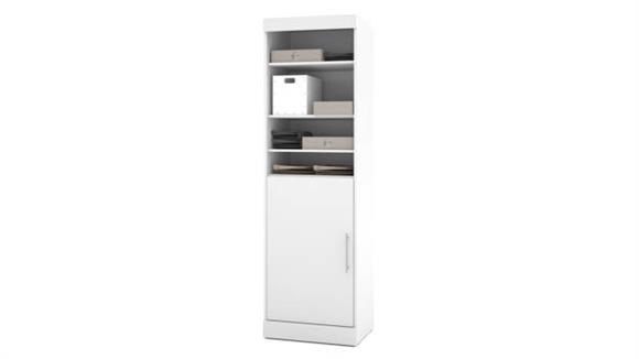 Storage Cabinets Bestar Office Furniture 25" Storage Unit with Door
