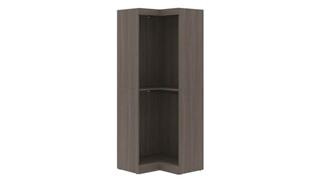 Storage Cabinets Bestar Office Furniture 33" W Corner Closet Organizer
