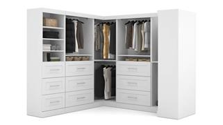 Storage Cabinets Bestar Office Furniture 100in Optimum Kit