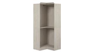 Storage Cabinets Bestar Office Furniture 36in Corner Closet Organizer