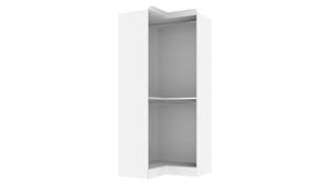 Storage Cabinets Bestar Office Furniture 36” Corner Closet Organizer