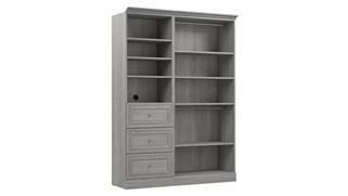 Storage Cabinets Bestar Office Furniture 61in W Closet Organizer System