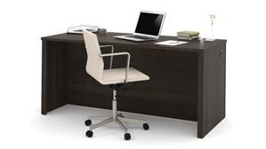 Executive Desks Bestar Office Furniture 66in W Executive Desk Shell
