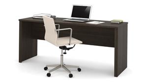 Executive Desks Bestar Office Furniture 72in Narrow Desk Shell