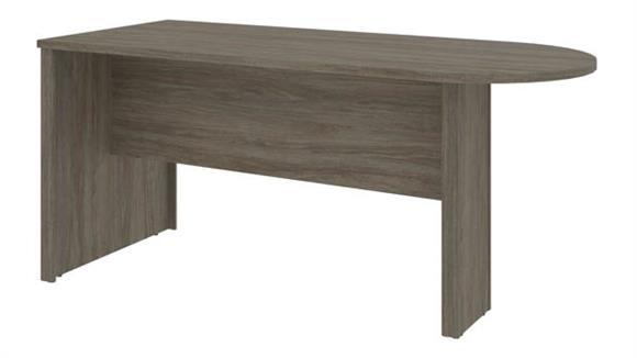Office Credenzas Bestar Office Furniture 66" W Peninsula Table