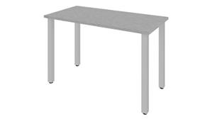 Computer Tables Bestar Office Furniture 48in W 24“D Table Desk with Square Metal Legs